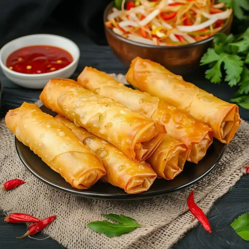 Veg Spring Roll (4pcs)